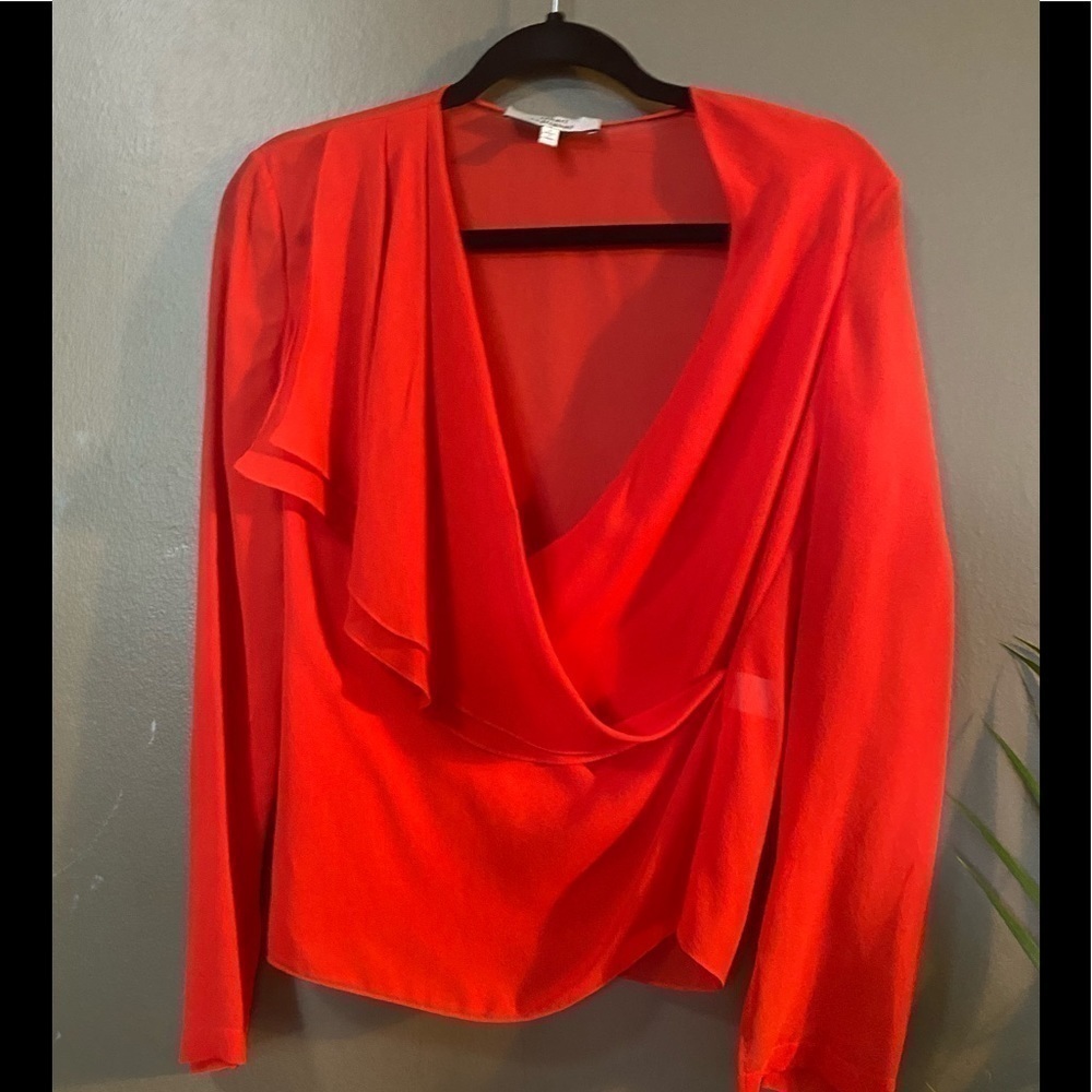 Roberto Rodriquez silk sheer Blouse , Xsmall - Picture 2 of 6
